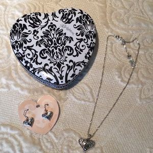 Brighton earrings and necklace set